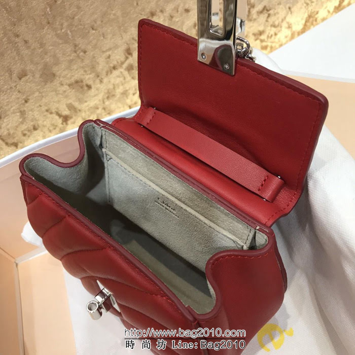 Chloe克洛伊 2018 最新一季春夏主打款 金屬圈手柄 mini號小豬包  ypk1014